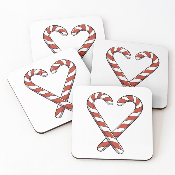 Item preview, Candy cane heart designed and sold by Sikkpen.