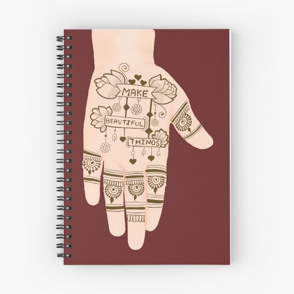Item preview, MAKE BEAUTIFUL THINGS - Henna Tattoo Text designed and sold by HennaArtista.