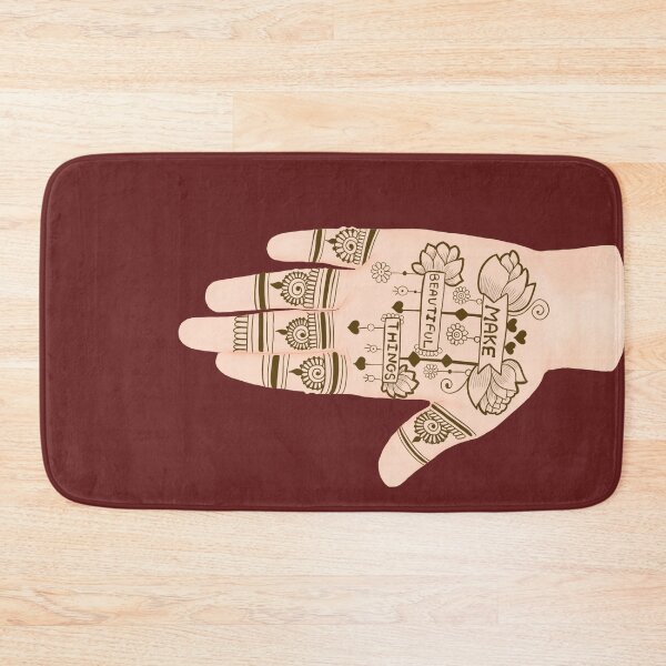 Item preview, MAKE BEAUTIFUL THINGS - Henna Tattoo Text designed and sold by HennaArtista.