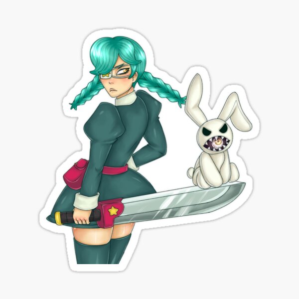 Annie Skullgirls Sticker For Sale By Sketchy Pique Redbubble