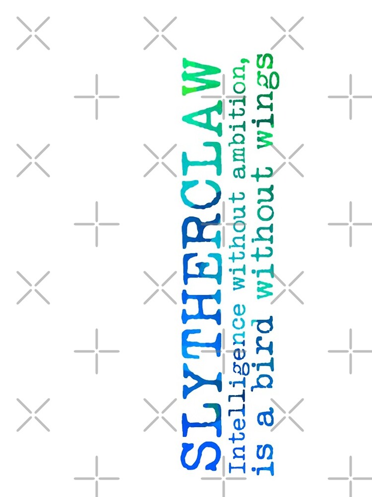 Slytherclaw Quote by Zorume