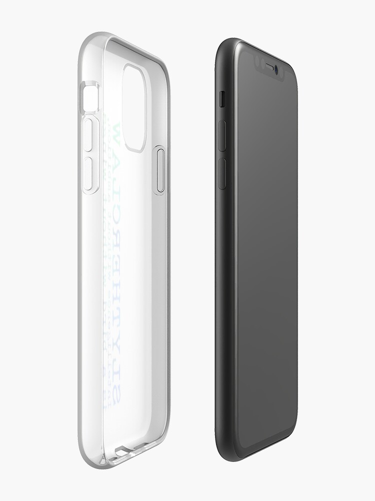Alternate view of Slytherclaw Quote iPhone Case & Cover