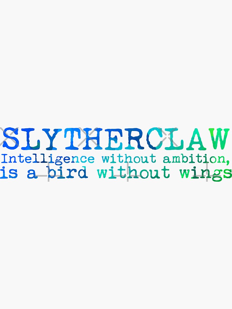 Slytherclaw Quote by Zorume