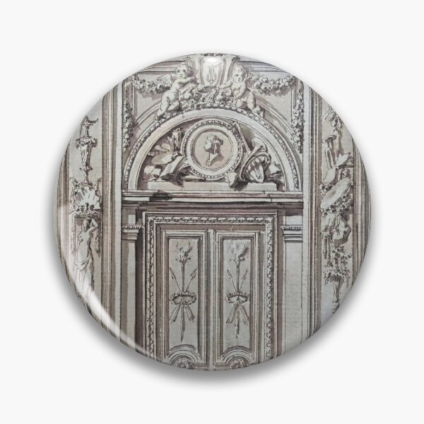 Item preview, Classical Interior Ink Drawing designed and sold by Hybridized.