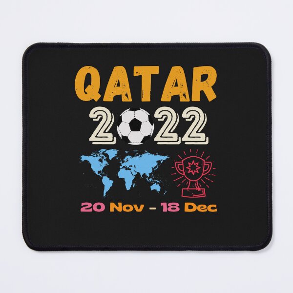 Item preview, Qatar Soccer (Football) 2022 World Cup gift for friends, brother, father, mother, sister, uncle, aunt, student, teacher, and football fan. designed and sold by dsignstore911.