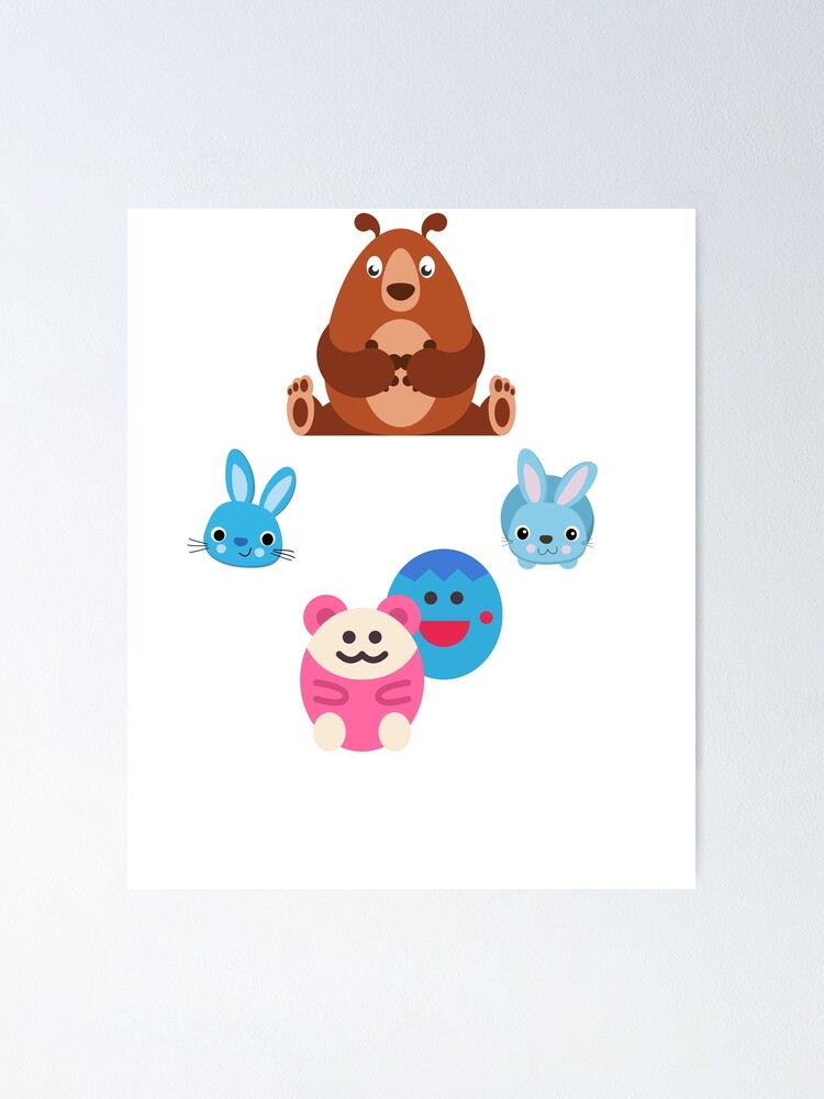 Cute Moriah Elizabeth characters designs 2 | Art Board Print