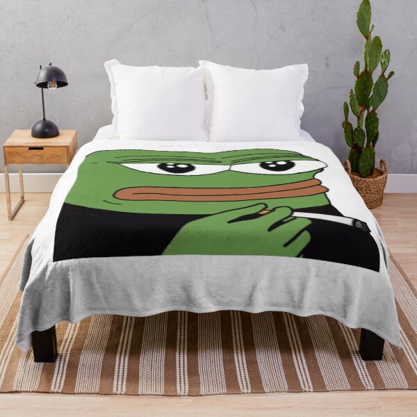 Artikelvorschau, Pepe rauchen entworfen und verkauft von SpaceBabe.