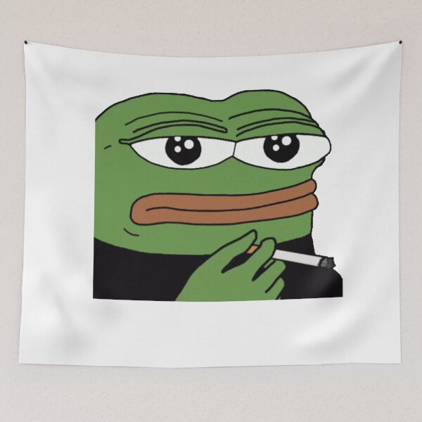 Item preview, Smoking Pepe designed and sold by SpaceBabe.