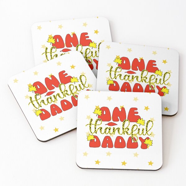 Item preview, One Thankful Daddy | Happy Thanksgiving Daddy Mommy and family greetings and quotes | gifts for thanksgiving and christmas lovers designed and sold by ThanksVibe.