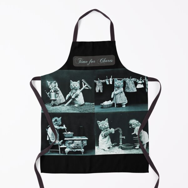 Item preview, Vintage Cats Chore Time - Tundra designed and sold by NRealm.