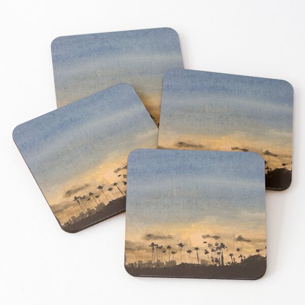 Item preview, Long Beach Skyline designed and sold by kellycoyle.