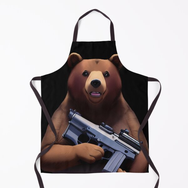 Item preview, Bear Gun Sticker designed and sold by BAYFAIRE.