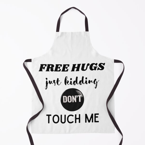 Item preview, free hugs just kidding don't touch me t-shirt classic quotes t-shirt designed and sold by chaousari98 ⭐️⭐️⭐️⭐️⭐️.