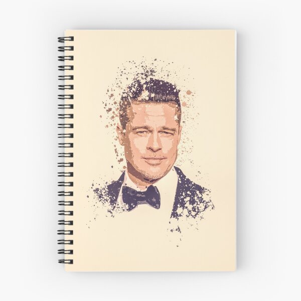 Item preview, Brad Pitt splatter painting designed and sold by jpvoodoo.