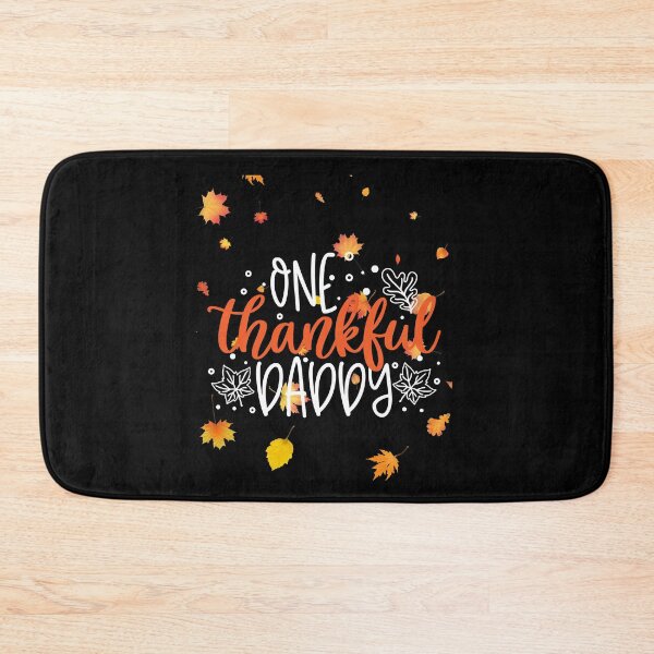 Item preview, One Thankful Daddy | Happy Thanksgiving Daddy Mommy and family greetings and quotes | gifts for thanksgiving and christmas lovers designed and sold by ThanksVibe.
