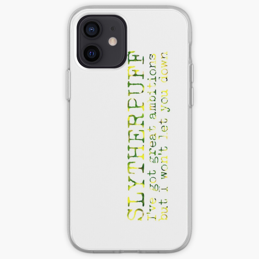 Slytherpuff Quote iPhone Case & Cover