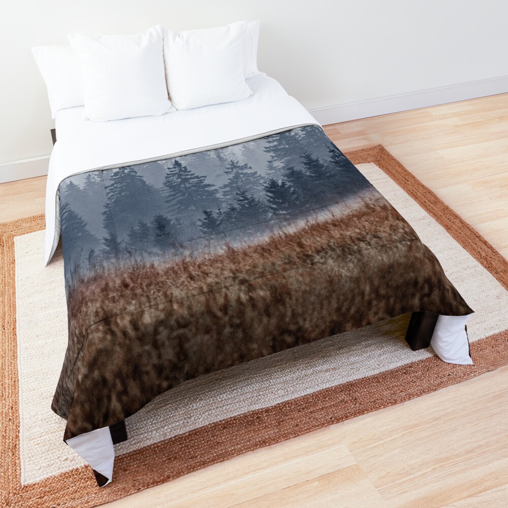 Lost In Fog Comforter