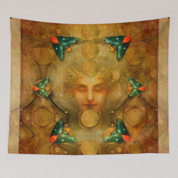 Item preview, "Art Deco II The Chimera (Moth)" designed and sold by MarCanton.