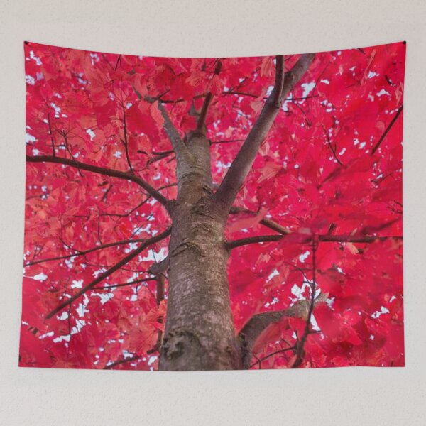 Item preview, Colourful and bright autumn tree designed and sold by Durgaa D.