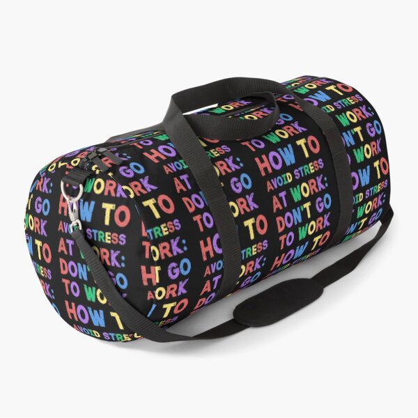 Item preview, How to avoid stress at work office life saying designed and sold by Emotionville.