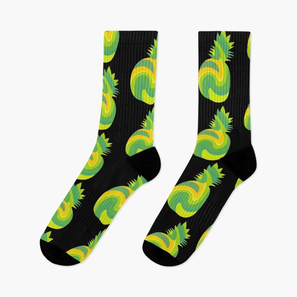 Item preview, abstract colorful pineapple  designed and sold by THROUGH-LIFE.
