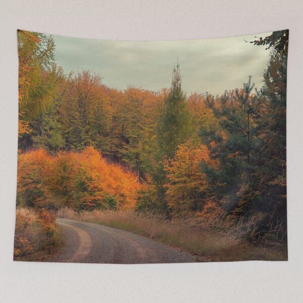 Item preview, Walking through Beautiful, Colourful and bright autumn trees designed and sold by Durgaa D.