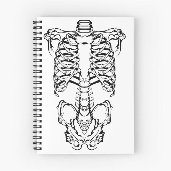 Item preview, Skeleton Body (Black Print) designed and sold by Hunter54nz.