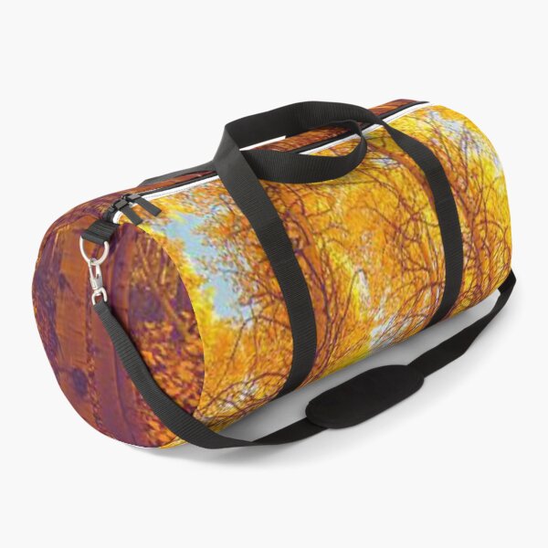 Item preview, Walking through tall Beautiful, Colourful and bright autumn trees designed and sold by Durgaa D.