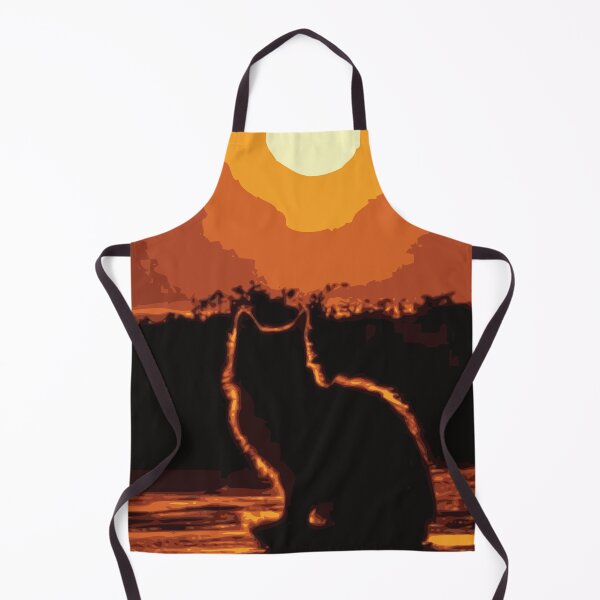 Item preview, Kitty Cat Looking at Sunset designed and sold by typoinspired.