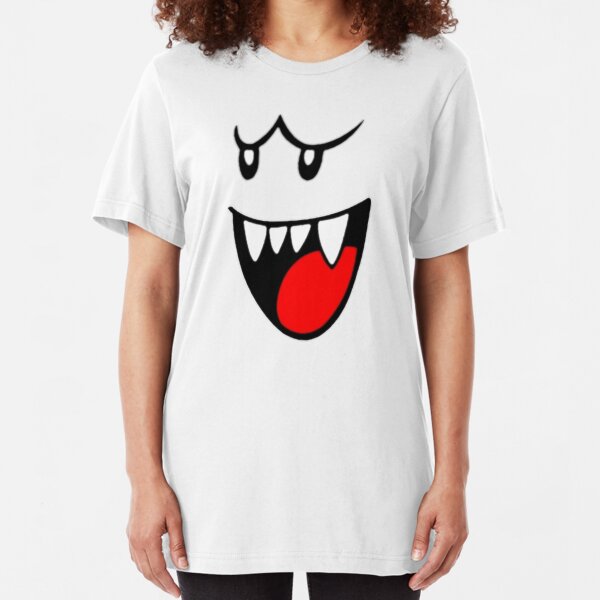 Boo Face Slim Fit T-Shirt