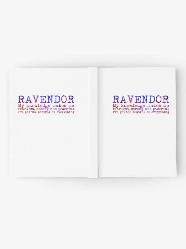 Alternate view of Ravendor Quote Hardcover Journal