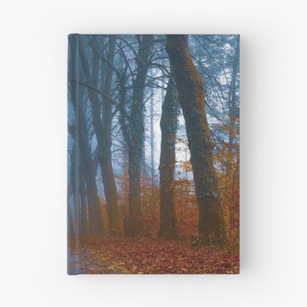 Item preview, Walking through tall Beautiful, Colourful and bright autumn trees designed and sold by Durgaa D.
