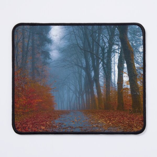 Item preview, Walking through tall Beautiful, Colourful and bright autumn trees designed and sold by Durgaa D.