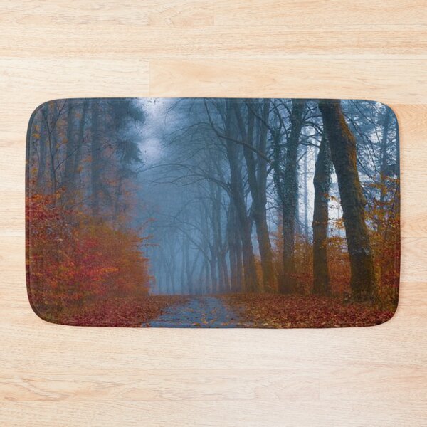 Item preview, Walking through tall Beautiful, Colourful and bright autumn trees designed and sold by Durgaa D.
