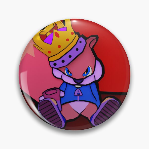 Item preview, Conker's bad fur day - Conker the king designed and sold by SlightlyToasted.