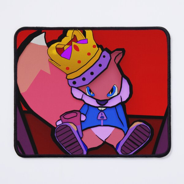 Item preview, Conker's bad fur day - Conker the king designed and sold by SlightlyToasted.