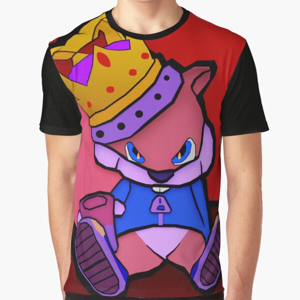 Item preview, Conker's bad fur day - Conker the king designed and sold by SlightlyToasted.
