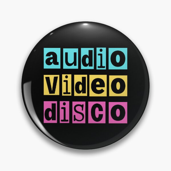 Item preview, Audio Video Disco - Latin Language Typography designed and sold by humnoo.