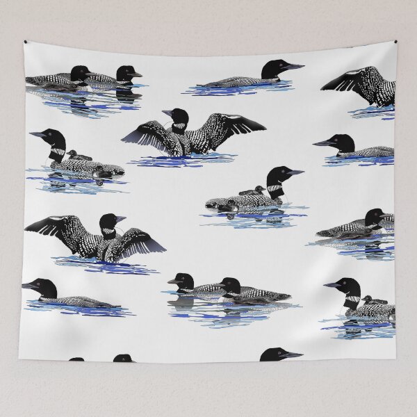 Item preview, Patterned Loons designed and sold by kamkam19.