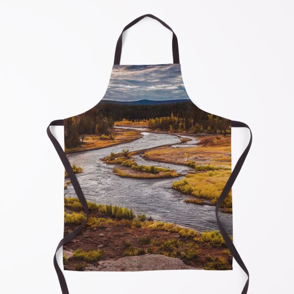 Item preview,  Colourful and bright autumn forest with river designed and sold by Durgaa D.