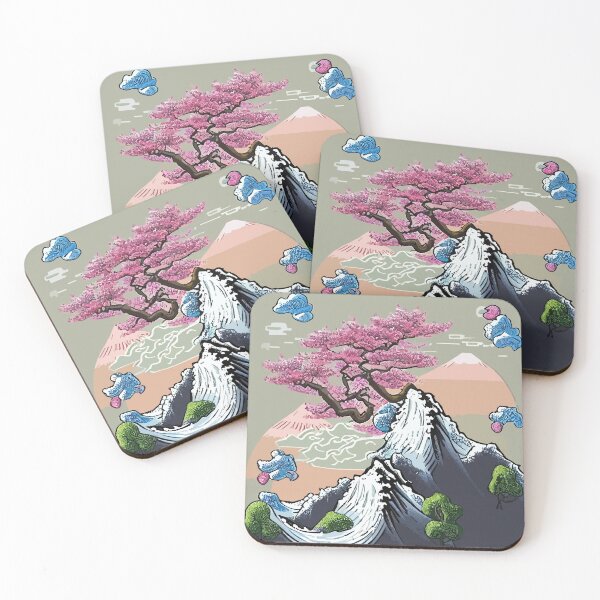 Item preview, Cute Landscape In Watercolor Asian Style designed and sold by luisalfonso1989.