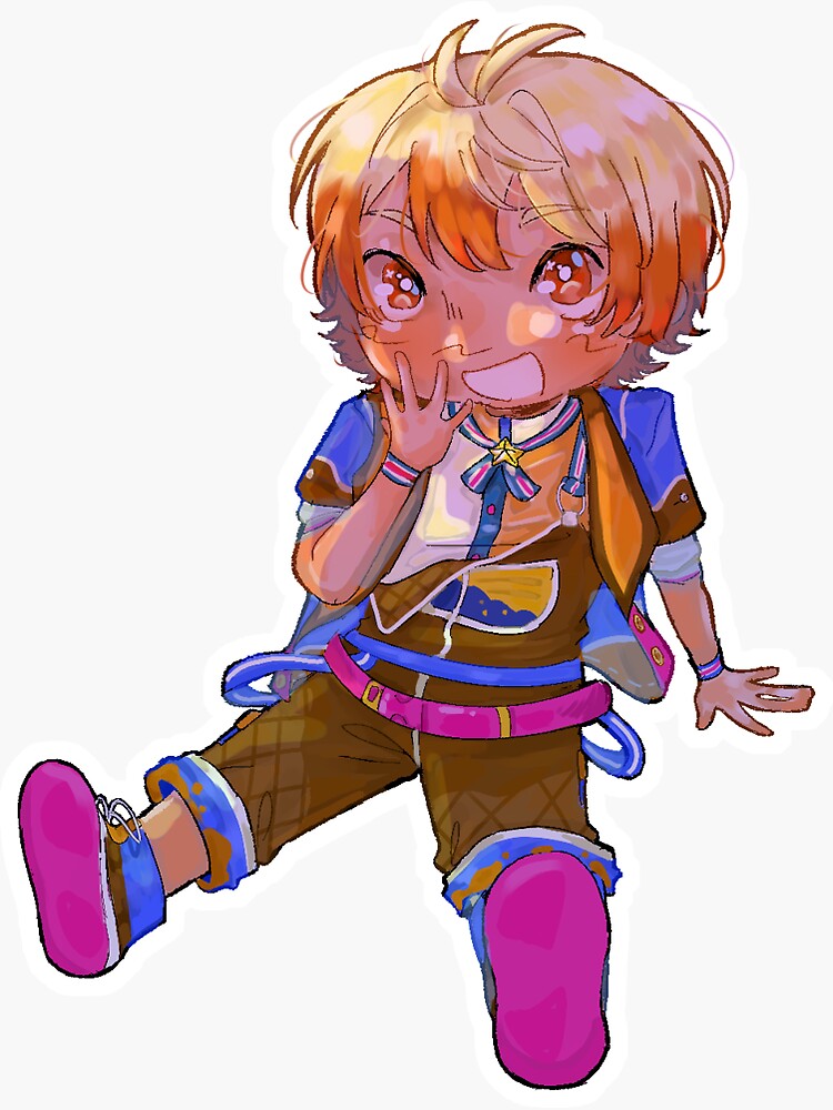 Tsukasa Tenma Chibi Sticker For Sale By Shrimpshells Redbubble