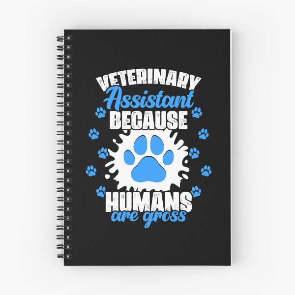 Item preview, Funny Veterinary Assistant Because Humans Are Gross Vet Med designed and sold by Nessshirts.