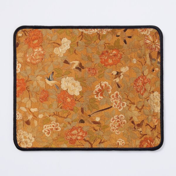 Item preview, Birds in the Tree Blossoms an 18th Century Korean Embroidered Panel designed and sold by SeoulJourner.