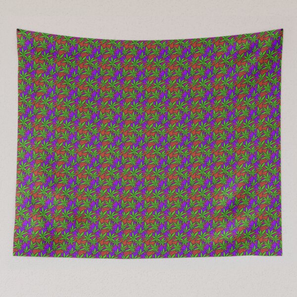 Item preview, Marijuana Tiled Pop Art designed and sold by Hiimtrace.