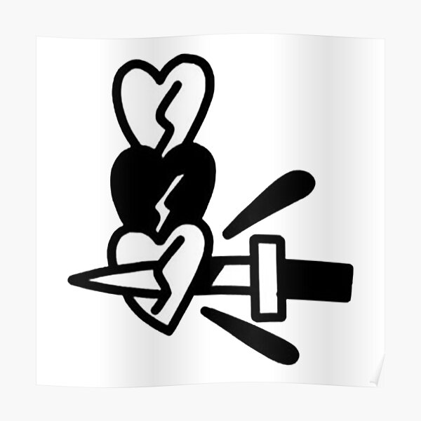 Broken Heart Tattoos Posters for Sale | Redbubble Broken Heart Tattoos Posters for Sale | Redbubble