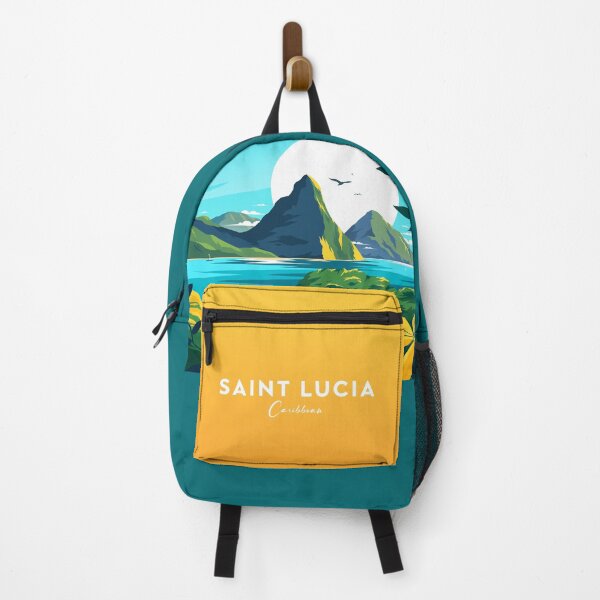 Item preview, Saint Lucia, Caribbean design  designed and sold by NickStudiosArt.