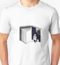 traveling with books Unisex T-Shirt