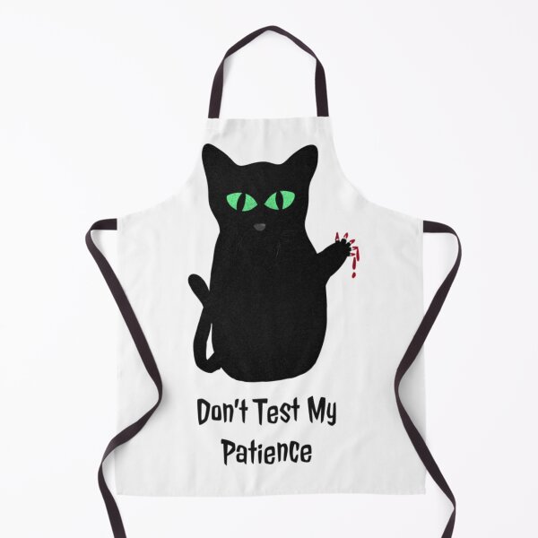 Item preview, Funny black killer cat designed and sold by Mermaidssparkle.