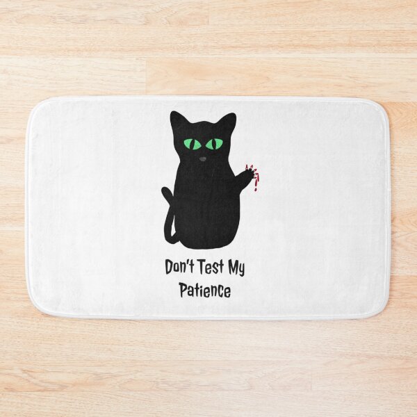 Item preview, Funny black killer cat  designed and sold by Mermaidssparkle.